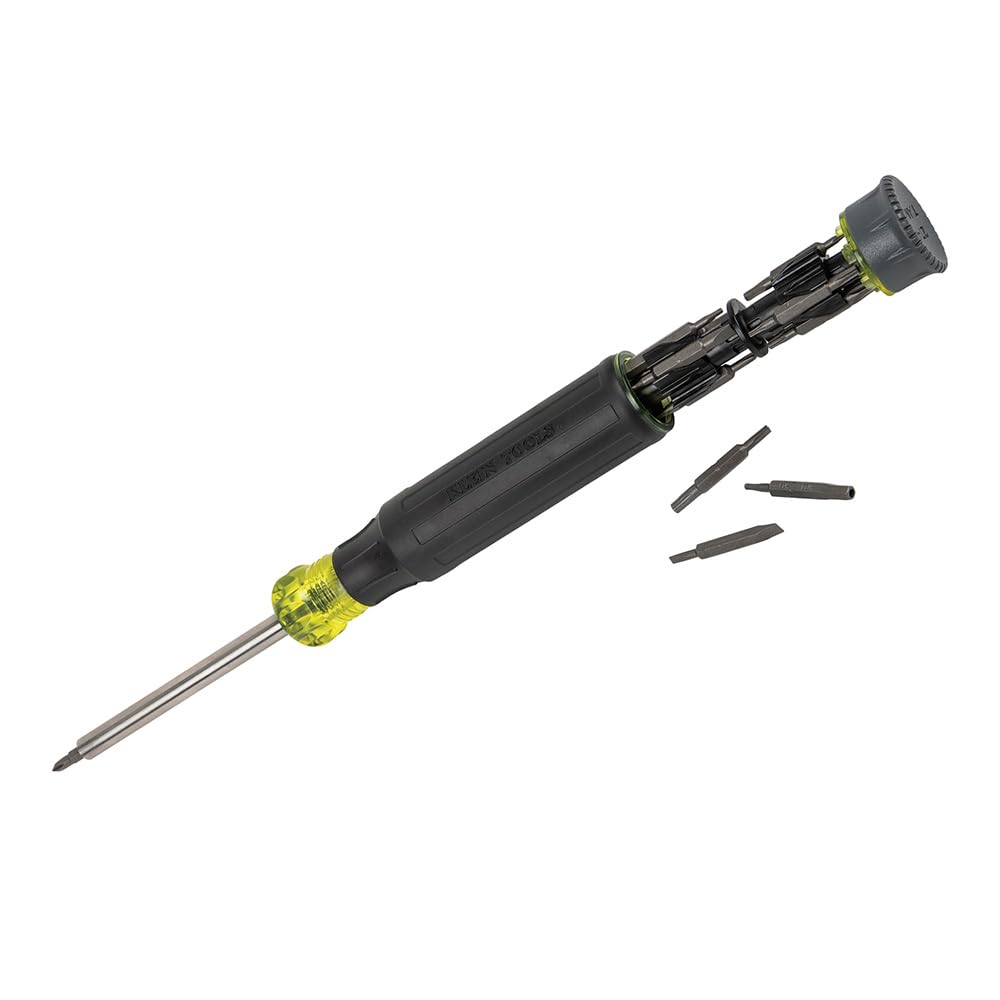 Klein Tools 32327 Precision Screwdriver Set – 27-in-1 Multi-Bit with Onboard Storage