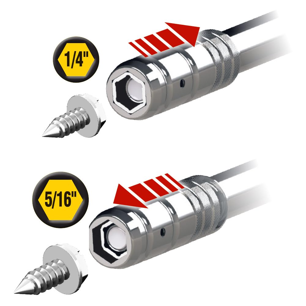 Klein Tools 32596 8-in-1 HVAC Slide Drive Screwdriver/Nut Driver