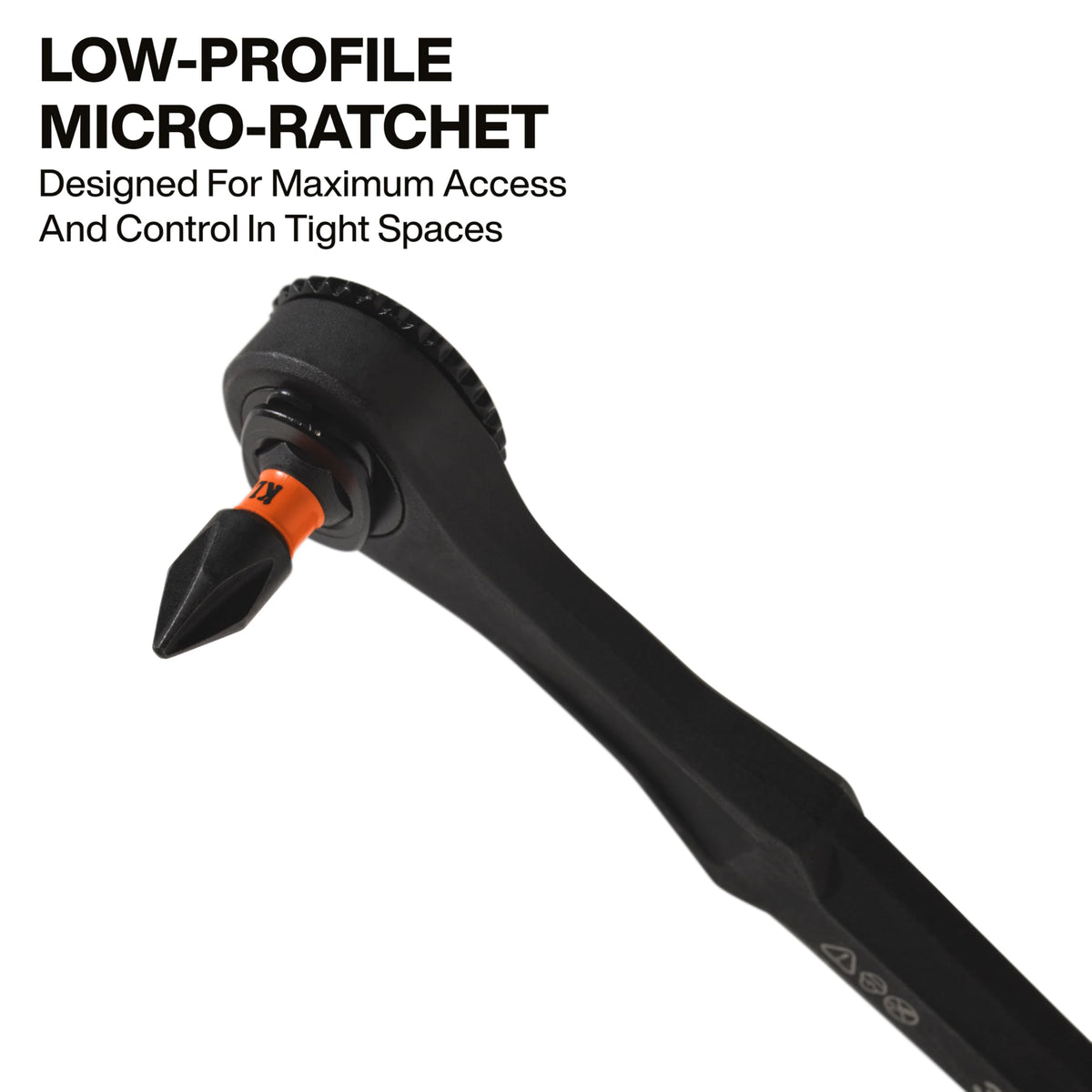 Klein Tools 32787S Slim Micro-Ratchet ProFlex Bit Set — 20-Piece, S2 Steel, MODbox Compatible
