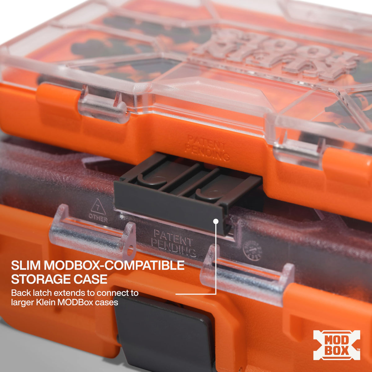 Klein Tools 32787S Slim Micro-Ratchet ProFlex Bit Set — 20-Piece, S2 Steel, MODbox Compatible