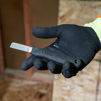 Klein Tools 44200 Cable Splicer Knife – Heavy-Duty Handle & Coping-Type Blade