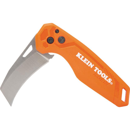 Klein Tools 44321 Folding Utility Pocket Knife – Hawkbill EDC with Button Lock