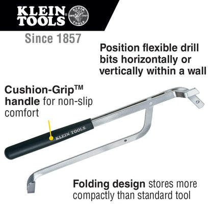 Klein Tools 53715SEN Flex Bit Placement Tool – Precise, Foldable Bit Positioning