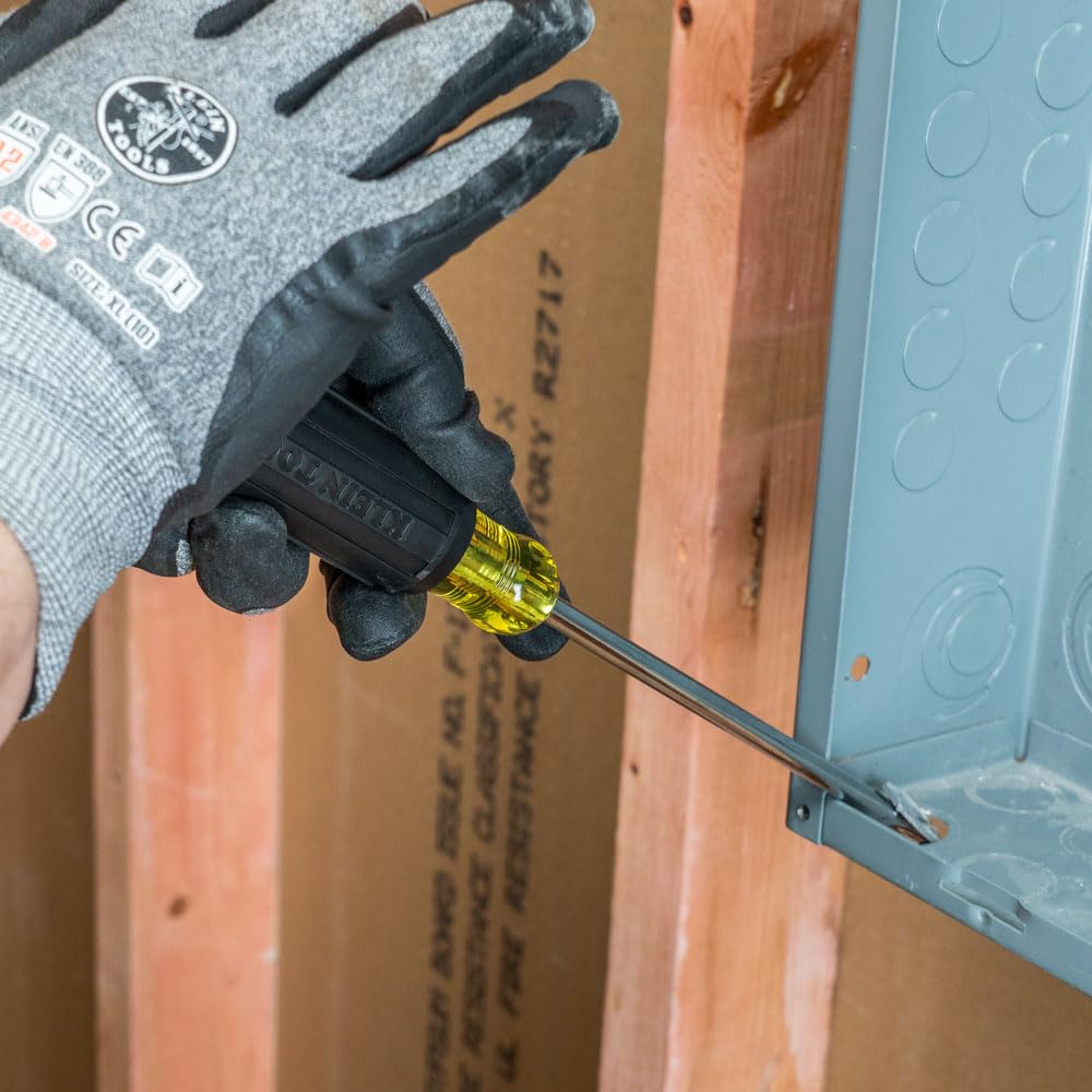 Klein Tools 602-7DD 5/16 Keystone Demolition Screwdriver — 7-Inch Shank