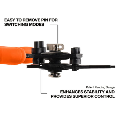 Klein Tools 73066 6-in-1 Convertible Snap Ring Pliers Set | Interchangeable Heads