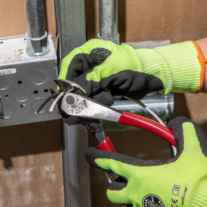 Klein Tools 80087 Dipped Plier Kit – 5-Piece USA-Made High-Leverage Pliers Set