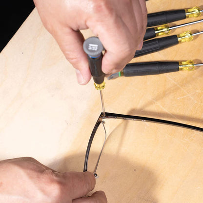 Klein Tools 85615 Mini Precision Screwdriver Set – 4-Piece for Electronics