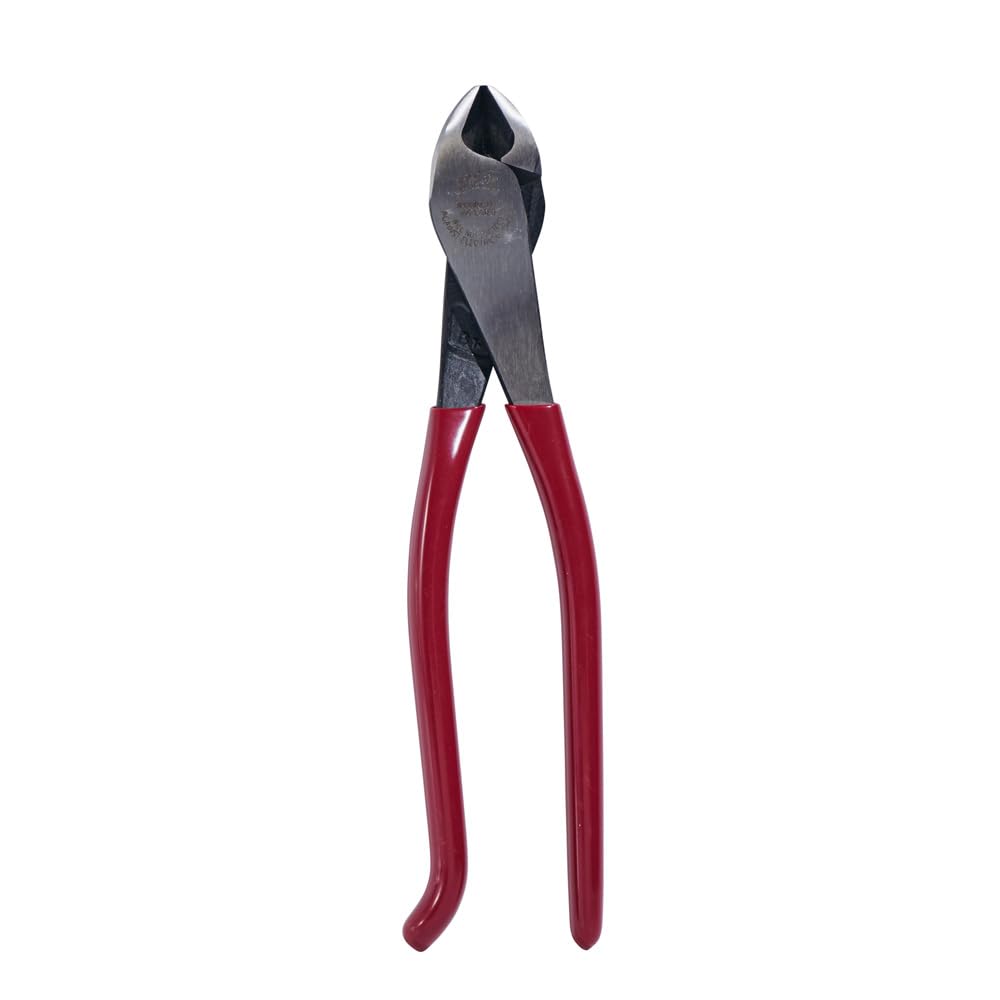 Klein Tools D248-9ST Diagonal Cutting Pliers – High-Leverage, Made in USA, 9-Inch
