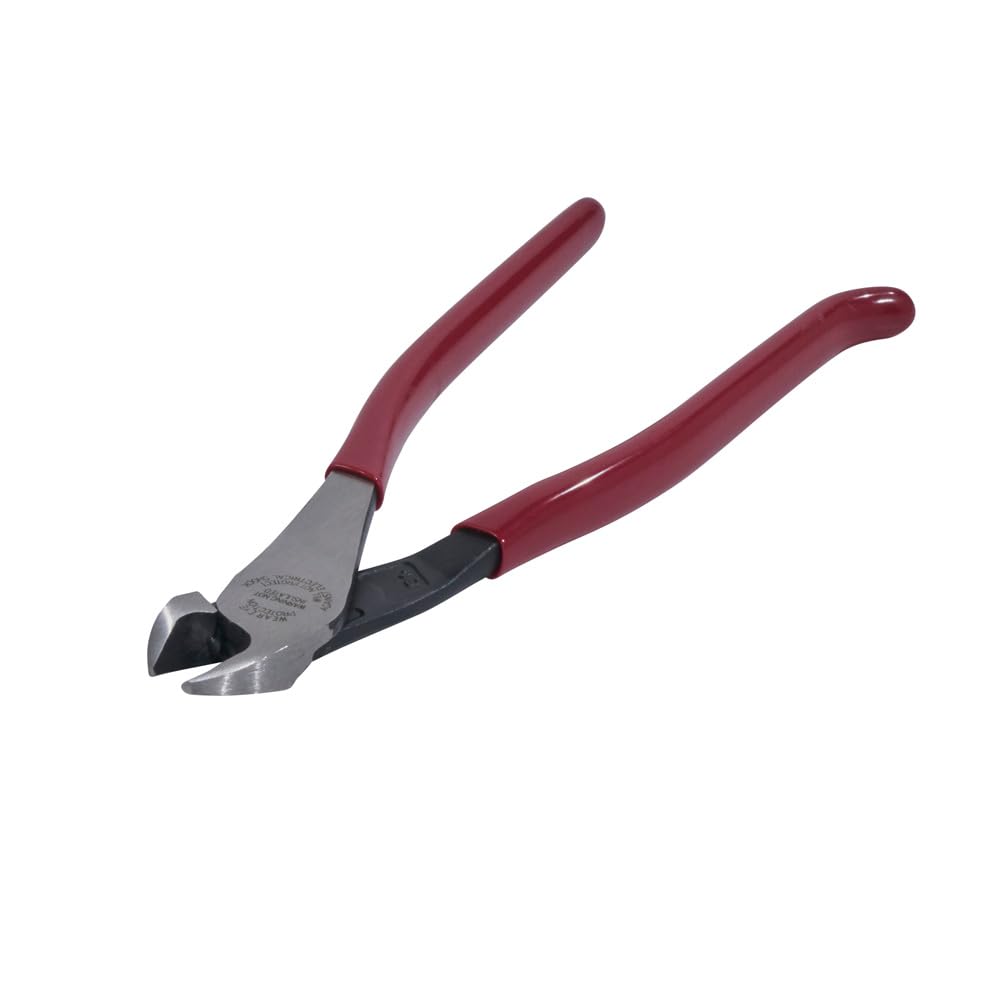 Klein Tools D248-9ST Diagonal Cutting Pliers – High-Leverage, Made in USA, 9-Inch