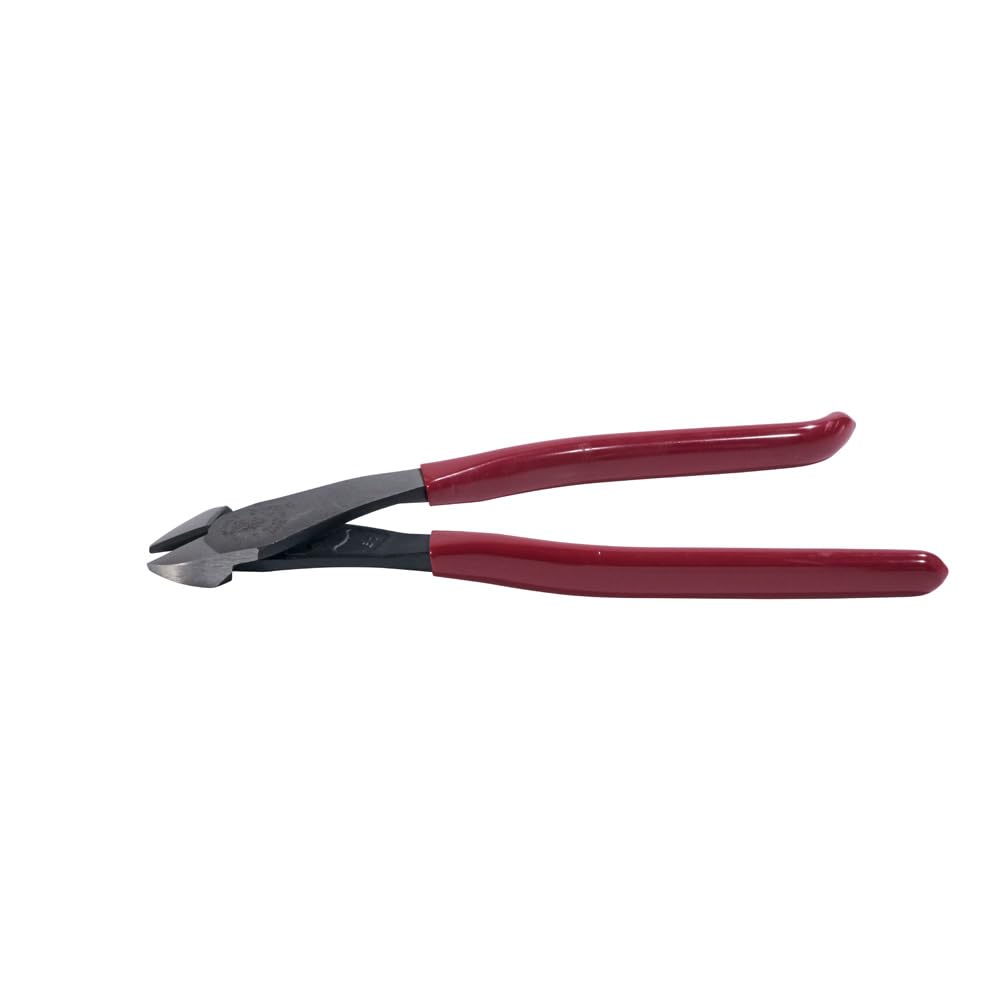 Klein Tools D248-9ST Diagonal Cutting Pliers – High-Leverage, Made in USA, 9-Inch
