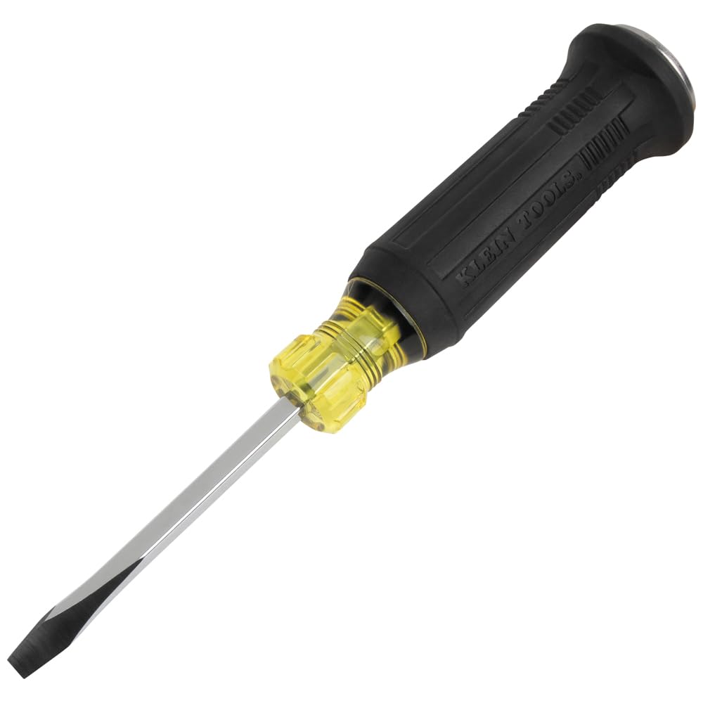 Klein Tools 85442DD Demolition Driver Set – 4 in & 7 in, Square Shank, Cushion-Grip, Strike Cap