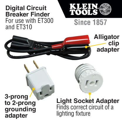 Klein Tools ET310KIT AC Circuit Breaker Finder Kit with GFCI Tester