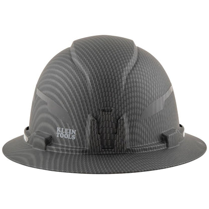 Klein Tools 60346 KARBN Full Brim Hard Hat with Rechargeable Headlamp – Class E