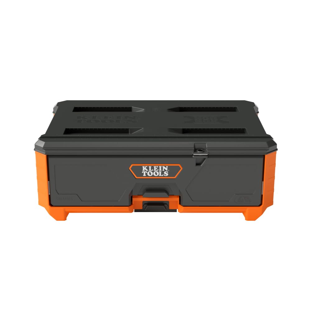 Klein Tools MODbox Compact Single Drawer Box – Full-Width Storage with Ball Bearing Slides