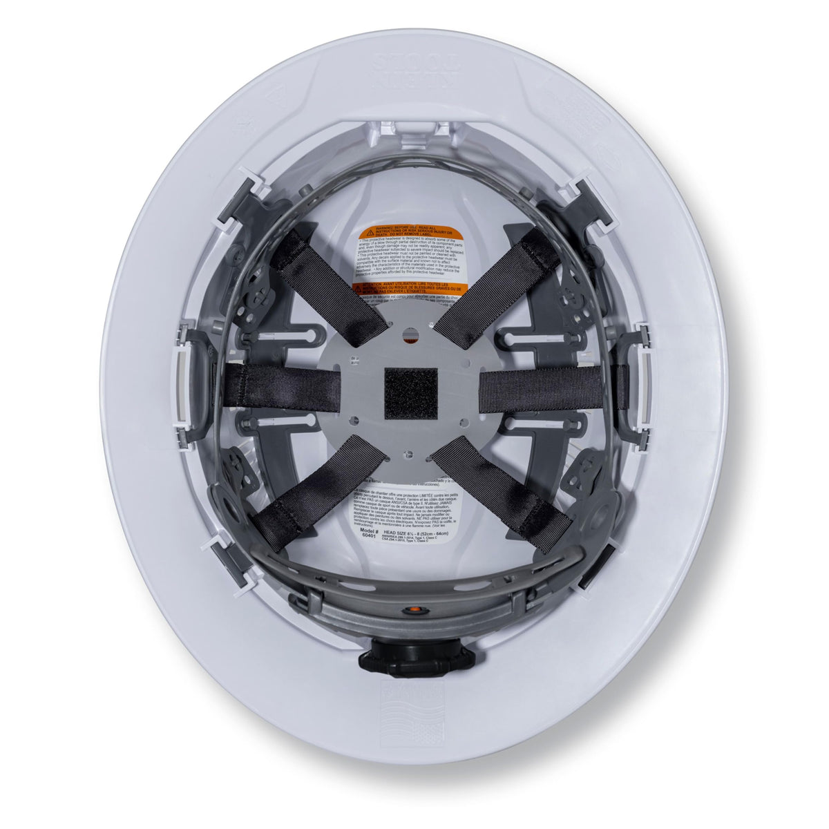 Klein Tools Hard Hat Suspension Replacement with Ratchet Adjustment – 6-Point Comfort & Custom Fit