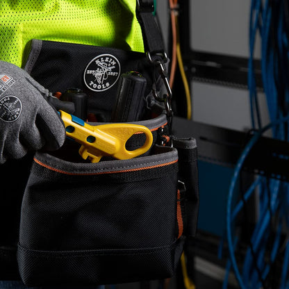 Klein Tools VDV110-295 Data & Coaxial Cable Combination Radial Stripper | Precision & Versatility