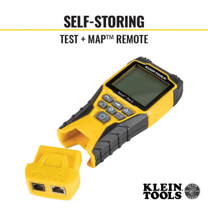 Klein Tools VDV501-851 Cable Tester Kit with Scout Pro 3: Ethernet, Data, Coax & Phone