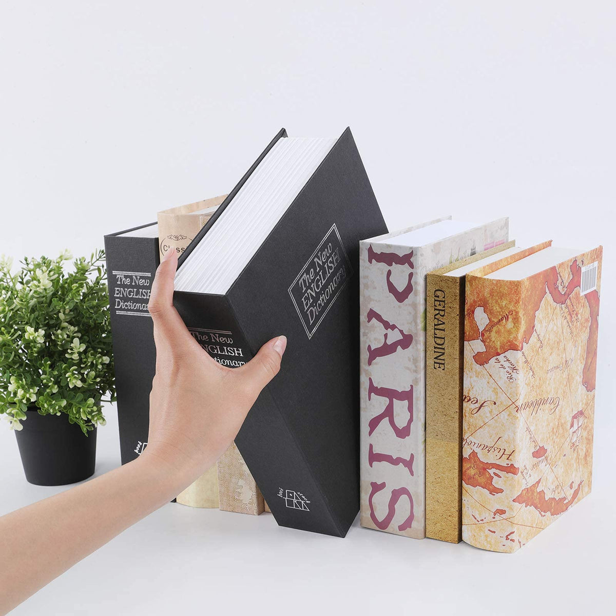 KYODOLED 10.5 Inch Diversion Book Safe with 3-Digit Lock