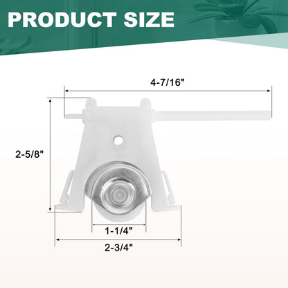 Lashow 4 Pack Sliding Screen Door Roller Assembly – Andersen Compatible