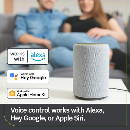 Leviton Decora Smart Plug 2nd Gen – Matter Ready, Alexa, Google Assistant & Siri