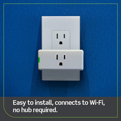 Leviton Decora Smart Plug 2nd Gen – Matter Ready, Alexa, Google Assistant & Siri