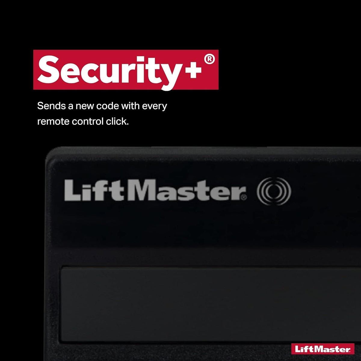 LiftMaster 371LM Security+ 1-Button Remote – 315MHz Purple Learn Button Compatible