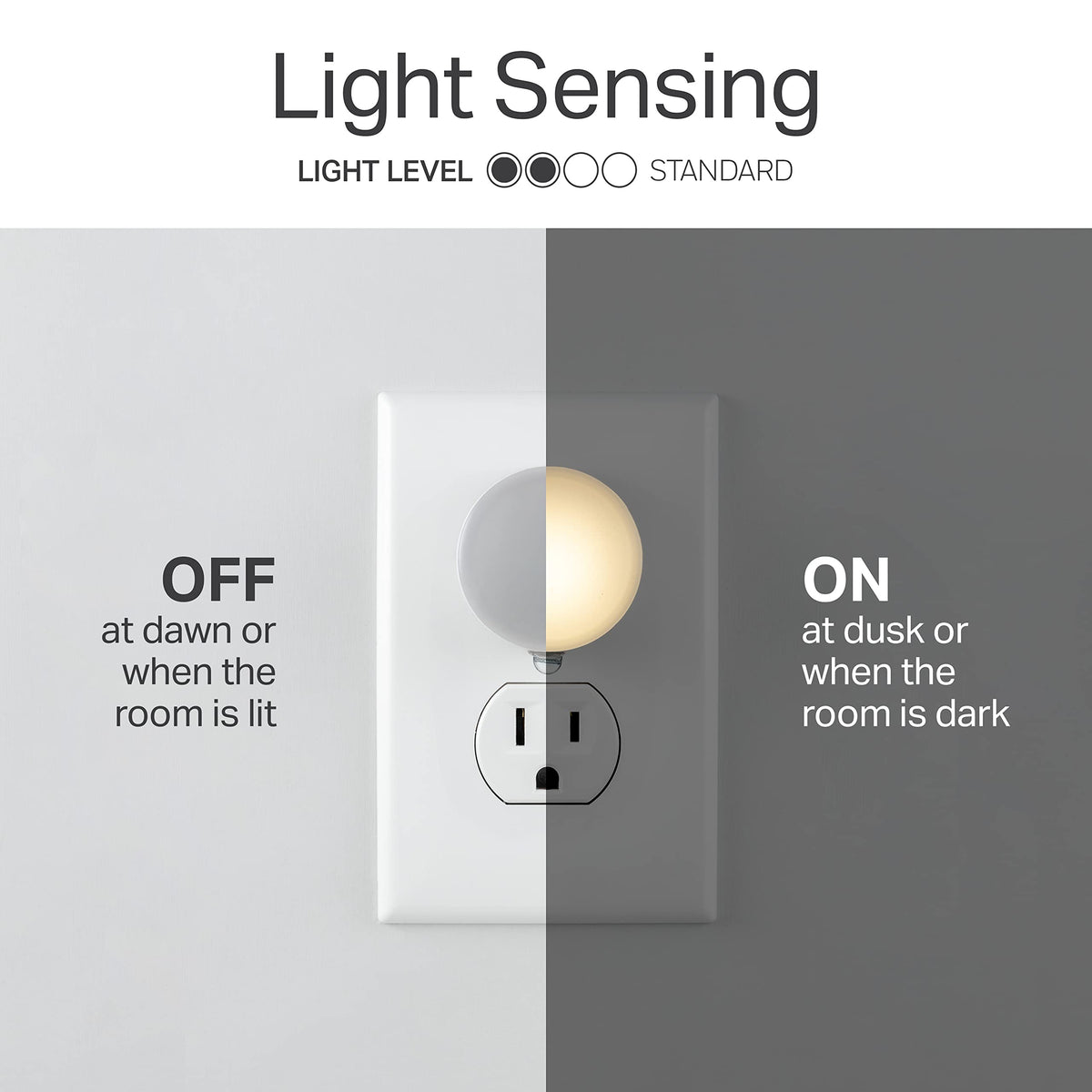 Lights by Night LED GLO Dot Night Lights – 10-Pack, Dusk-to-Dawn Sensor