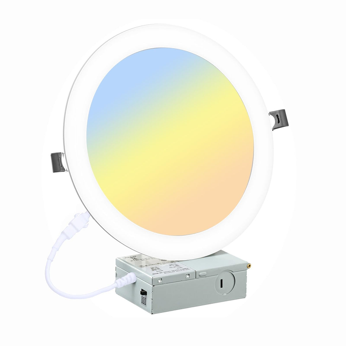LZHOME 8-Inch Canless LED Recessed Light | 1800LM, Dimmable, 3CCT, Junction Box
