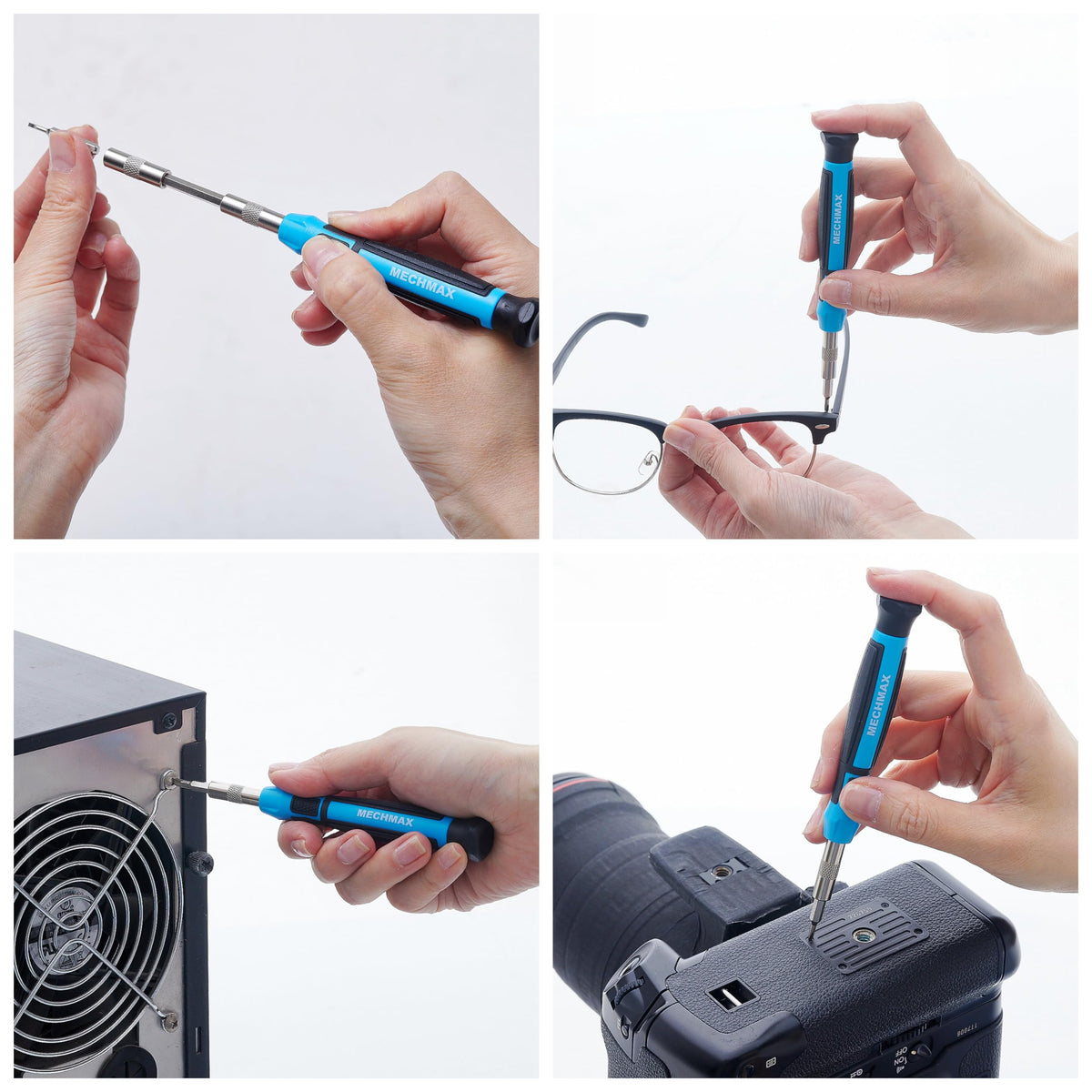 MECHMAX 68-Piece Ratcheting Screwdriver Set – Magnetic Bits & Sockets