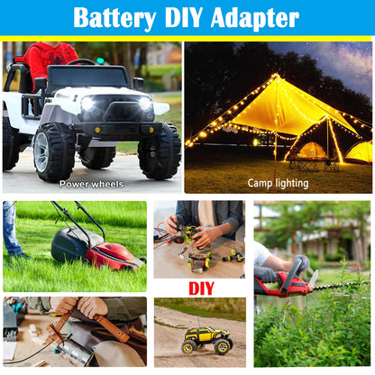 MgcSTEM LVP Battery Adapter for Dewalt 12-30V | 20V Compatibility