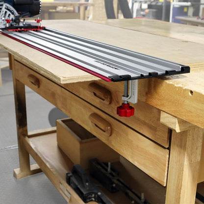 Milescraft TrackSawGuide - Universal Aluminum Track Saw Guide, 50" Range