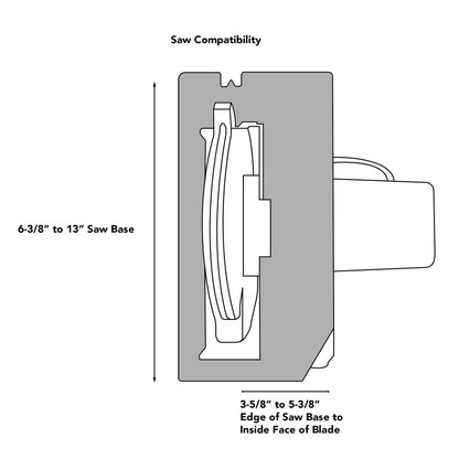 Milescraft TrackSawGuide - Universal Aluminum Track Saw Guide, 50" Range