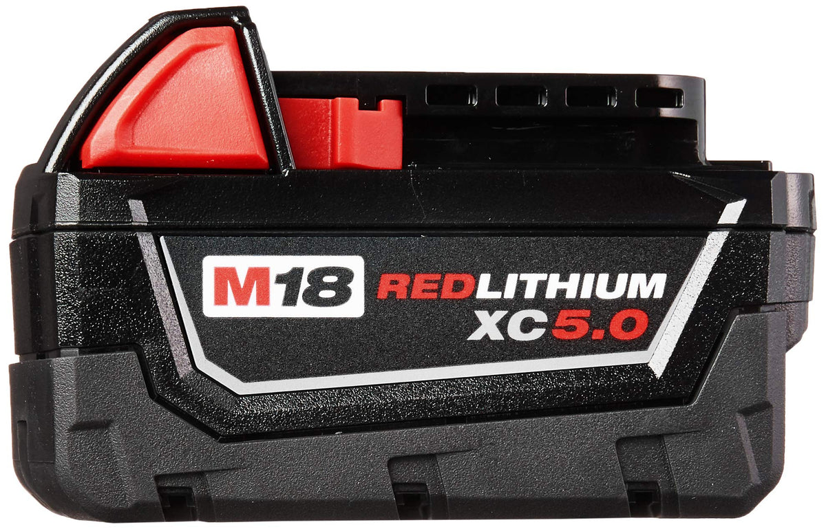 Milwaukee 48-11-1850 M18 Redlithium 5.0Ah Battery Pack | Long-Lasting Power