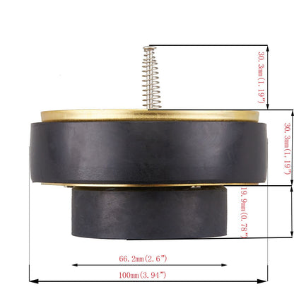 Minimprover Internal Backwater Valve – 4-Inch Float Flood-Guard for Drain Backflow Protection