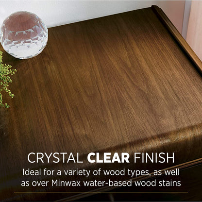 Minwax Polycrylic Protective Finish Clear Ultra Flat – 1 Quart