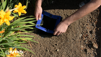NDS 1200FFRTL Square Catch Basin Filter — 12-Inch Removable Geotextile Filter