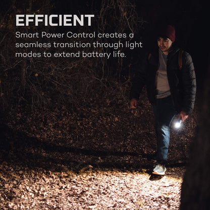 NEBO Davinci 2000 Flashlight & Portable Charger – 2000 Lumens, 4 Modes, USB Rechargeable, IP67 Waterproof