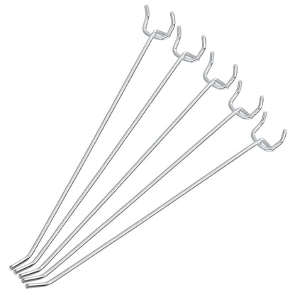 NEIKO 53104A 8” Pegboard Hook Organizer Kit – 50 Pack for Garage & Workshop Storage