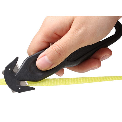 Nova Safety Cutter Tool – 10-Piece Black Recessed-Blade Box Cutter for Safer Packing