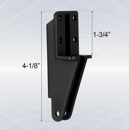 Nuanchu 2 Pack Screen Door Closer Bracket – Black Plastic Replacement for Door Closers