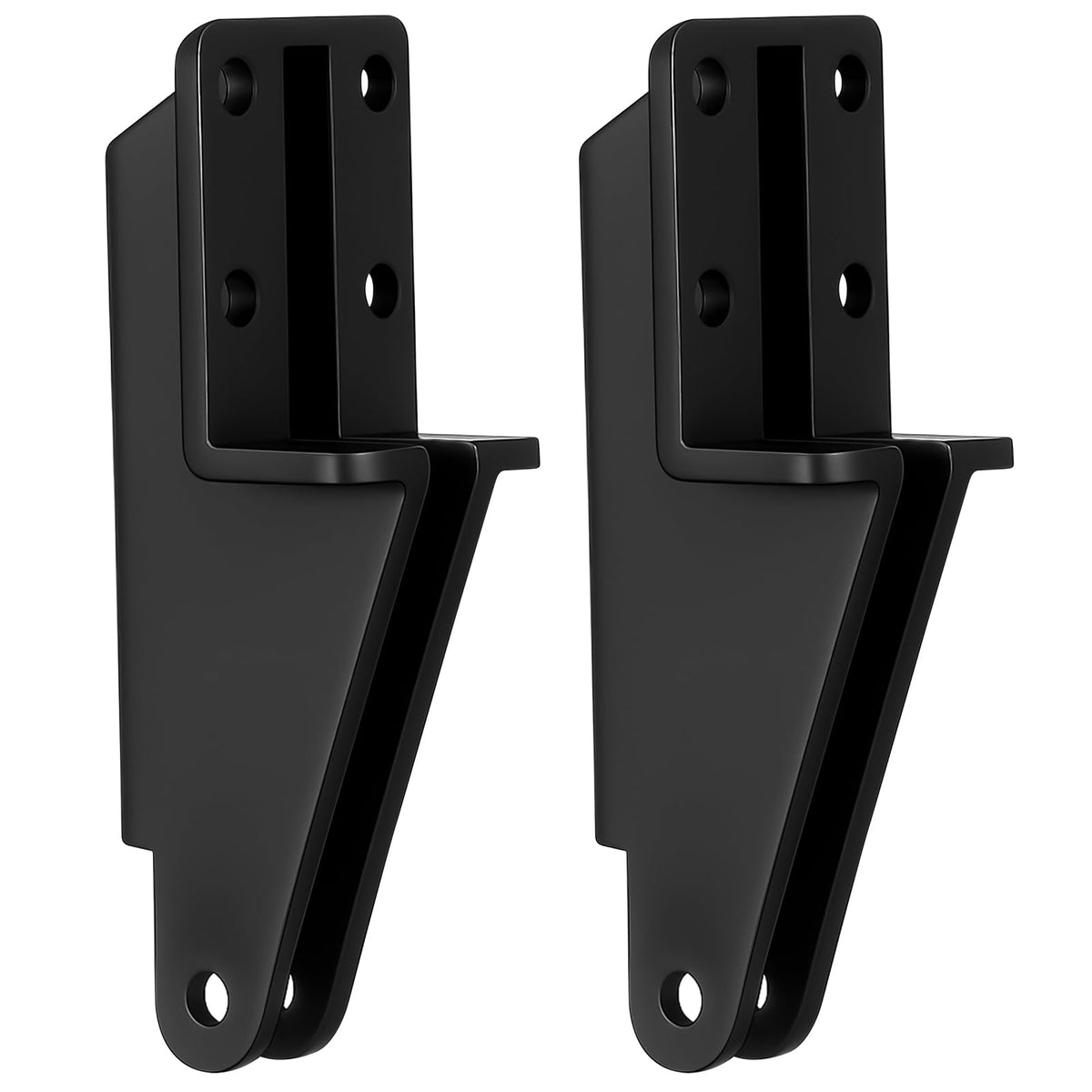 Nuanchu 2 Pack Screen Door Closer Bracket – Black Plastic Replacement for Door Closers