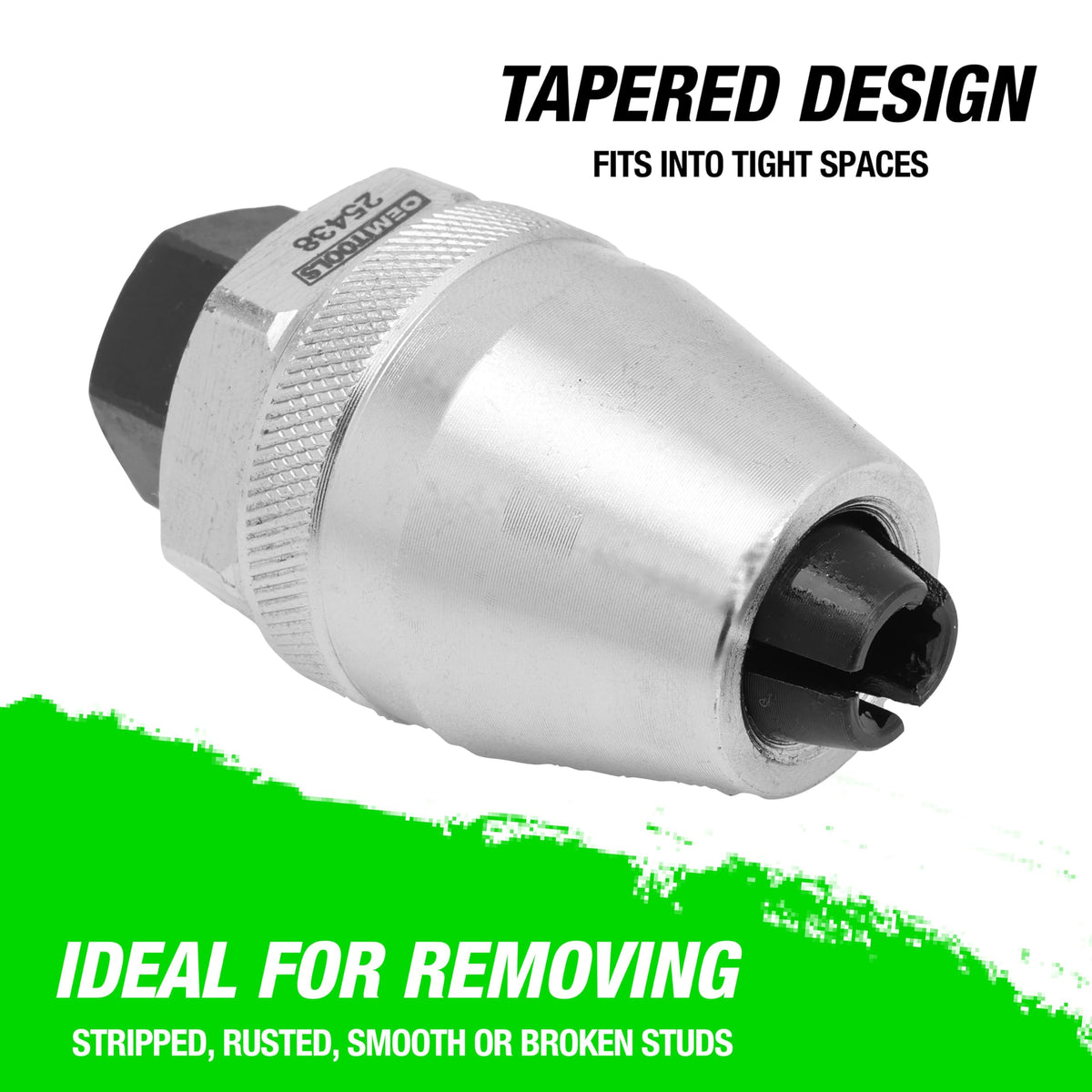 OEMTOOLS 25438 Stud Extractor – Universal 6–12mm Damaged Bolt/Stud Remover