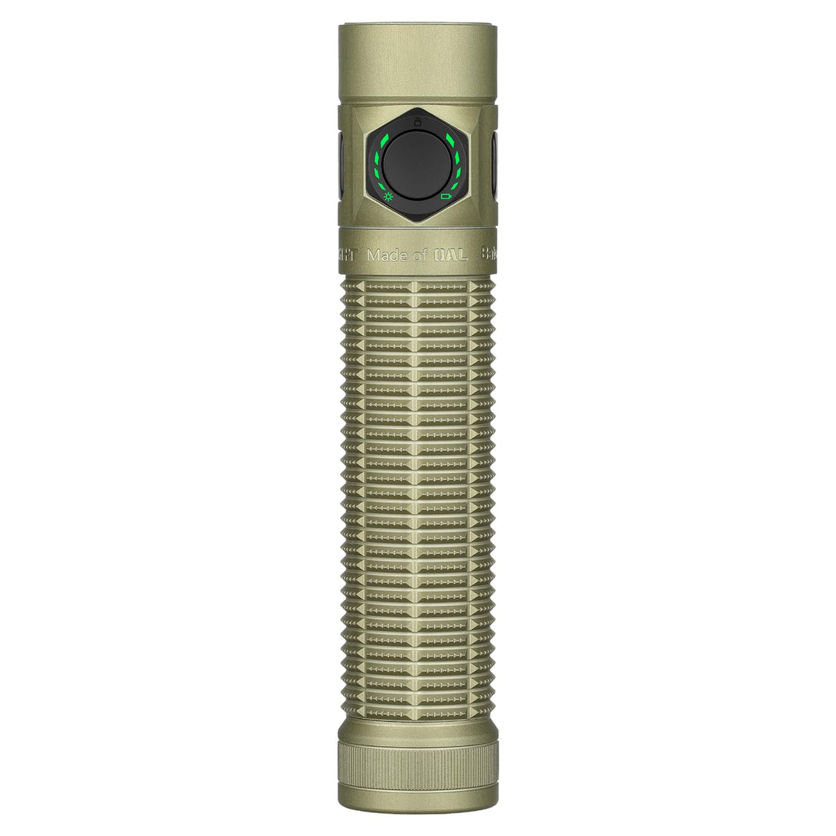 OLIGHT BatonUltra EDC Flashlight – 1800 Lumen, USB-C Rechargeable, Magnetic Tail Switch – Olive Green