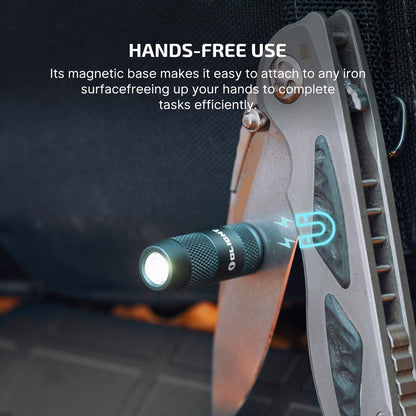 OLIGHT IMINI 2 EDC Rechargeable Keychain Flashlight – 50 Lumens, Dream Blue
