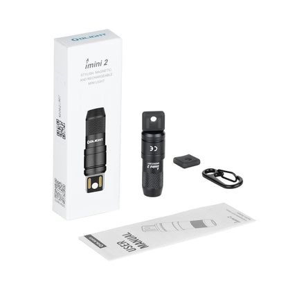 OLIGHT IMINI 2 EDC Rechargeable Keychain Flashlight – 50 Lumens