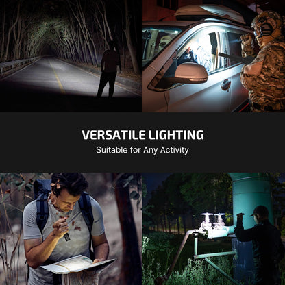 OLIGHT Warrior 3S 2300 Lumens Tactical Flashlight – Dual Switches, Proximity Sensor, Rechargeable Battery