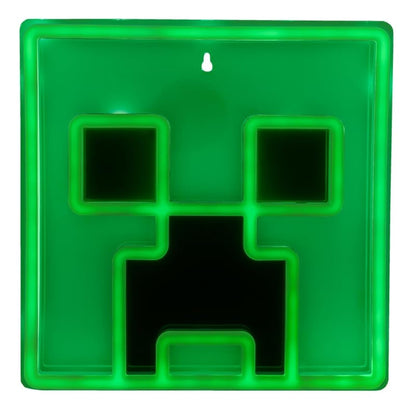 Paladone Creeper LED Wall Light – Official Minecraft Room Decor, USB Powered