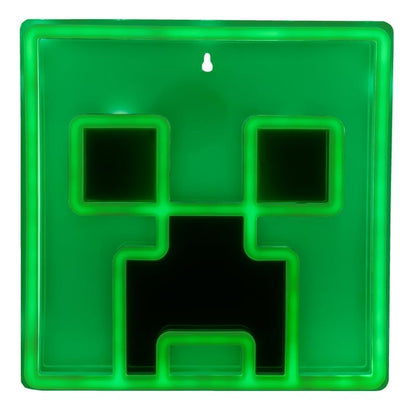 Paladone Creeper LED Wall Light – Official Minecraft Room Decor, USB Powered