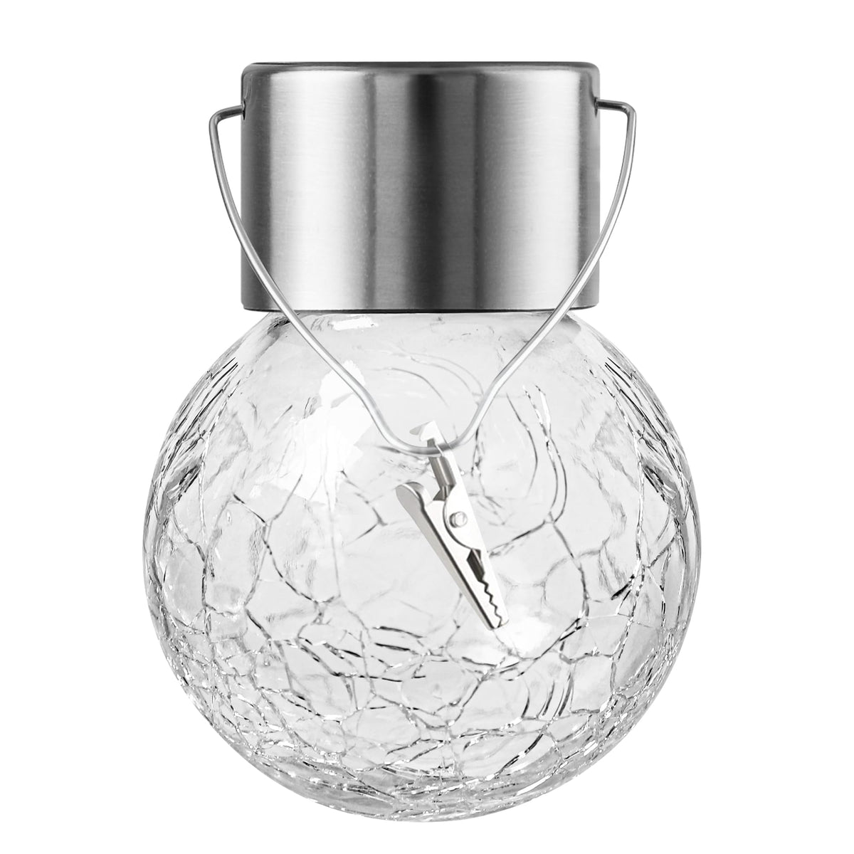 PARTPHONER Solar Hanging Globe Lights 8-Pack – Waterproof, Color-Changing