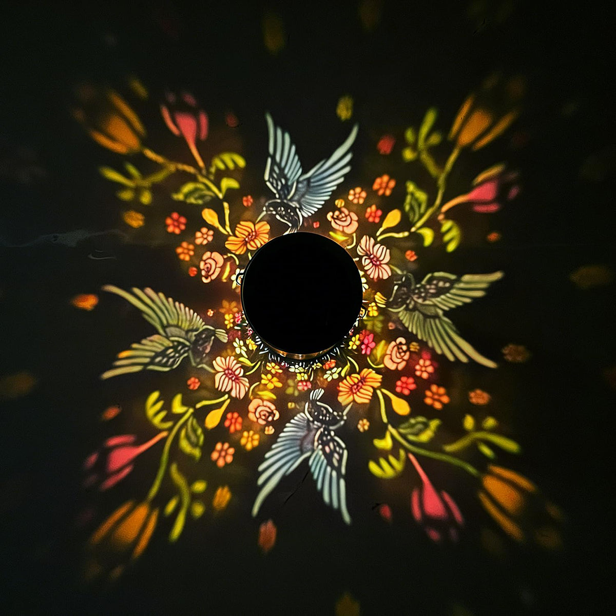 PASUTO Colorful Solar Lanterns – Hummingbird LED Garden Lights, IP65 Waterproof